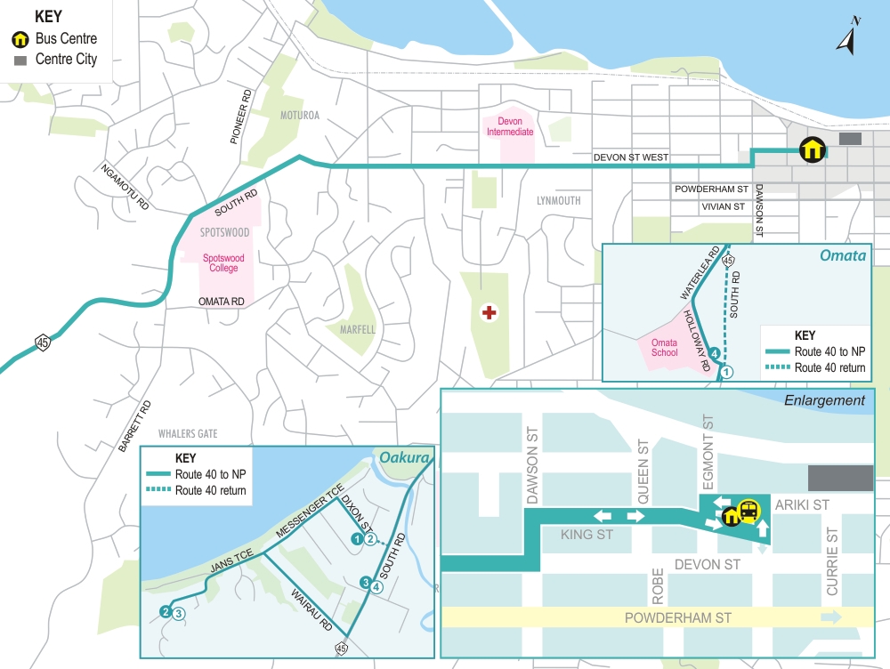 Route 40 - Oākura New Plymouth   Taranaki Regional Council