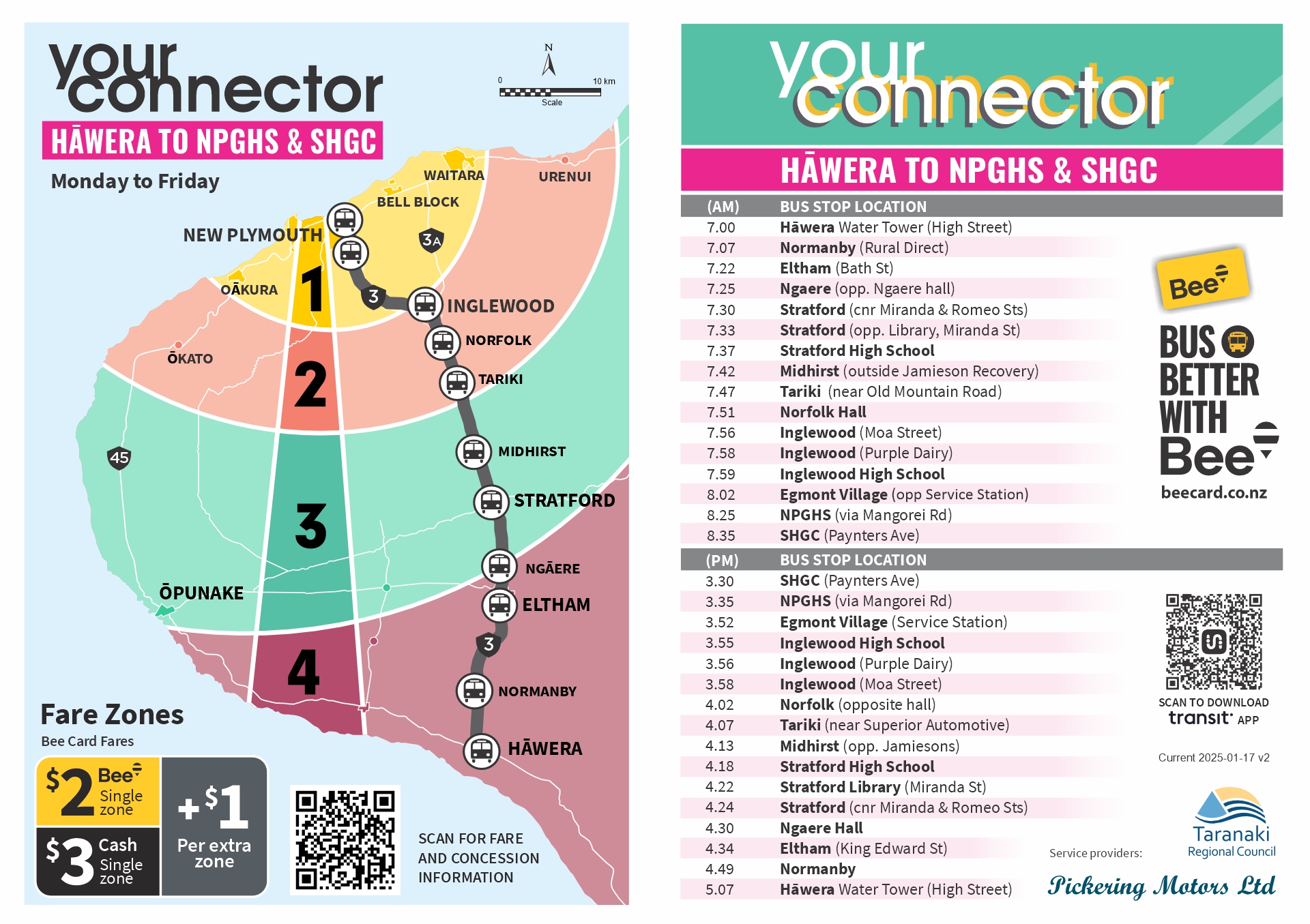 Your Connector Girls' Hawera to NPGHS SHGC Jan 2025