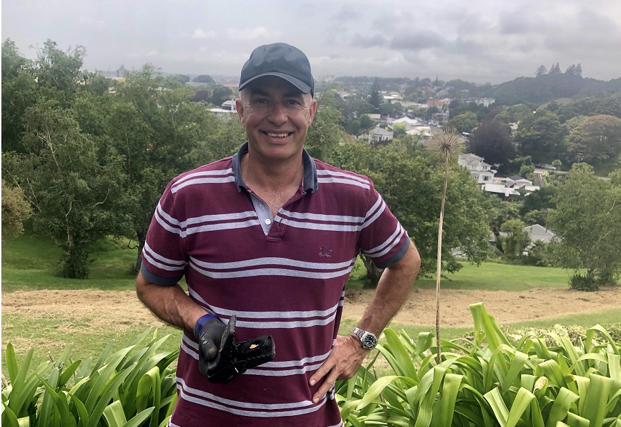 New Plymouth uban trapper Dave Watson web